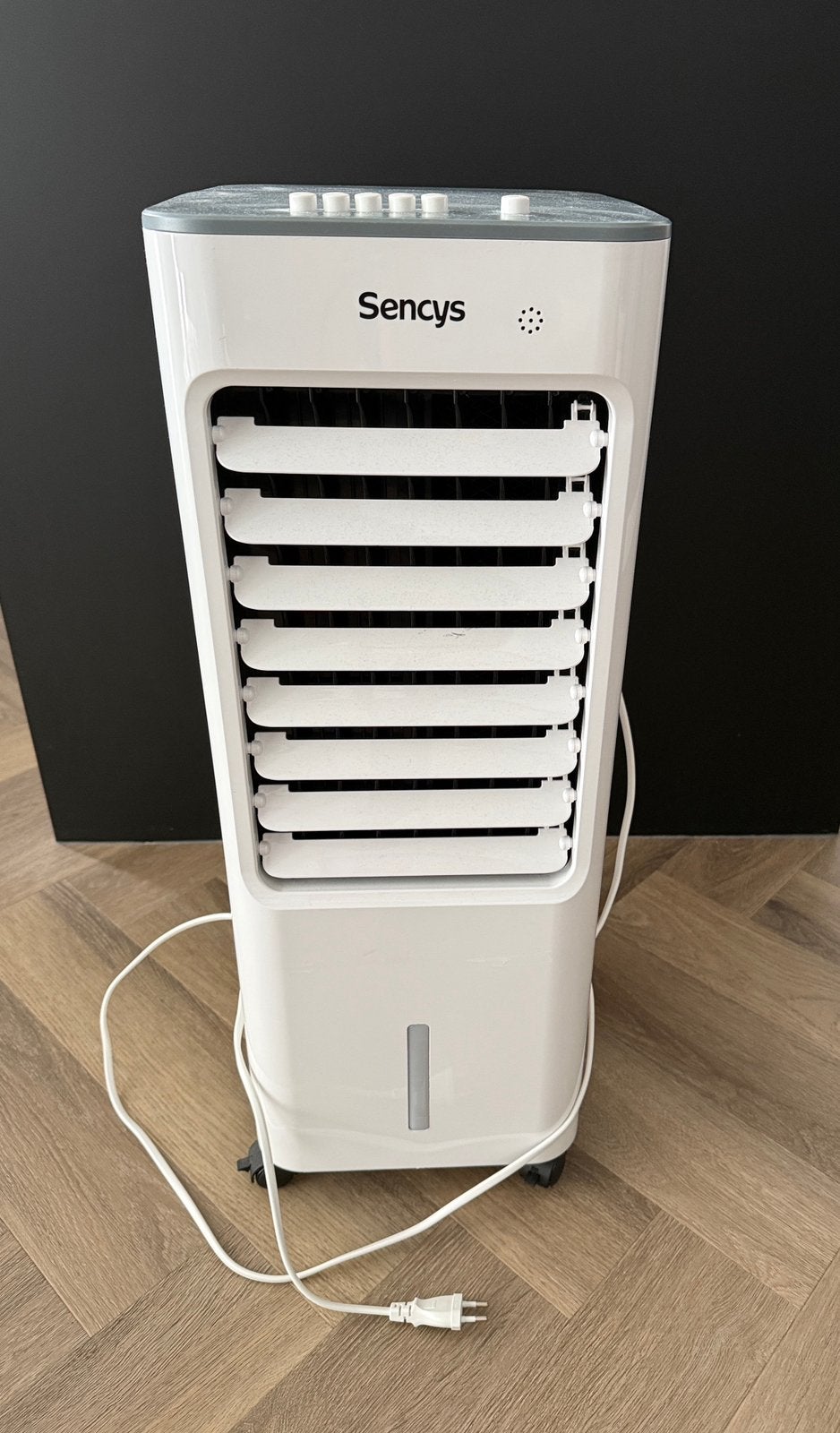 Sencys luchtkoeler ventilator, Ophalen, Zo goed als nieuw, Minder dan 60 m³, 3 snelheden of meer