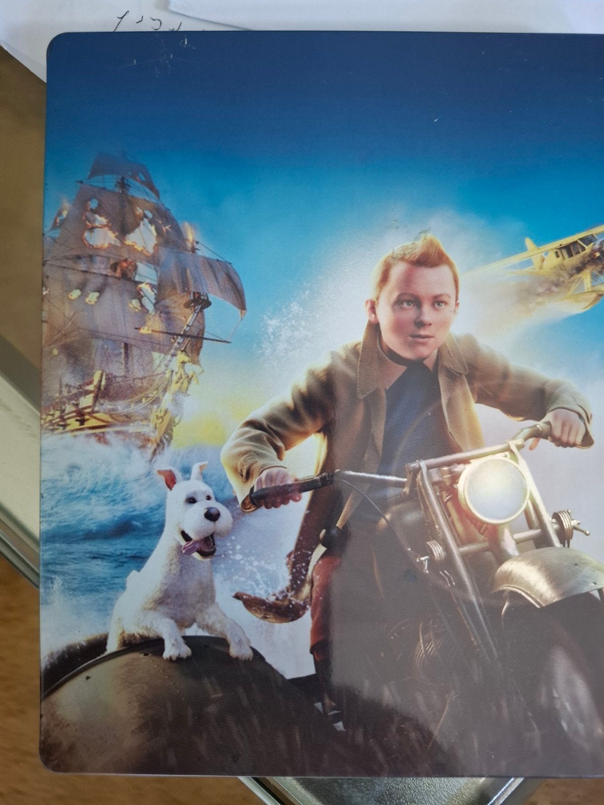 Kuifje geheim eenhoorn bluray steel case, 1 speler, Racen en Vliegen, Ophalen of Verzenden, Zo goed als nieuw