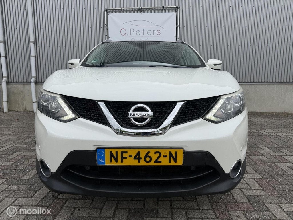 Nissan Qashqai 1.2 Tekna + 2017 / Leer / Panoramadak / 360 C, Auto's, Nissan, Voorwielaandrijving, Gebruikt, Euro 6, 4 cilinders