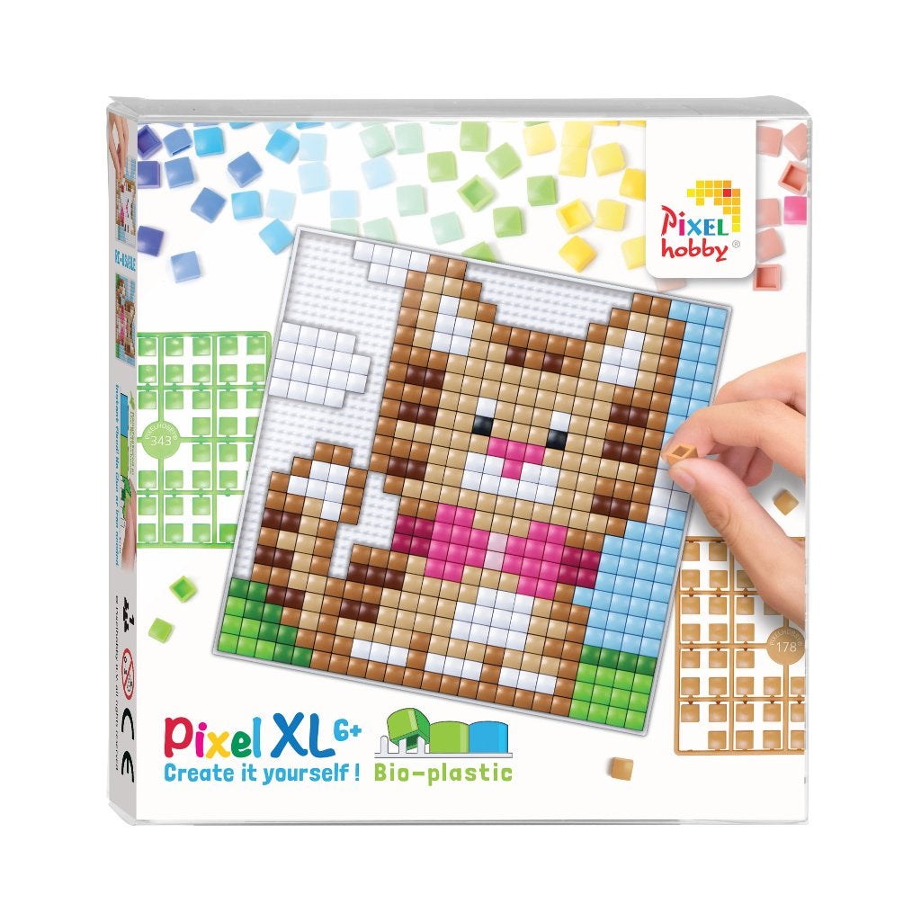 Pixelhobby Create it yourself XL set 41015 kitten 12 x 12 cm, ., Dieren, Nieuw, Ophalen of Verzenden