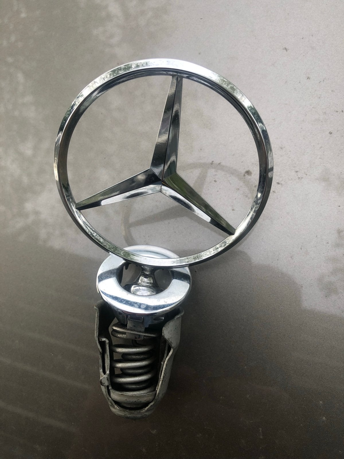 Mercedes-Benz Ster Motorkap Ornament - Gebruikt, Ophalen of Verzenden, Gebruikt, Mercedes-Benz, Motorkap