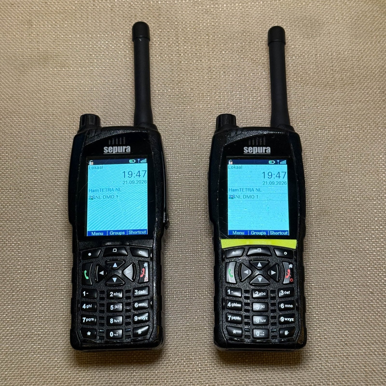 Sepura SC20 Portofoon (set), Telecommunicatie, Ophalen of Verzenden, Gebruikt, Portofoon of Walkie-talkie