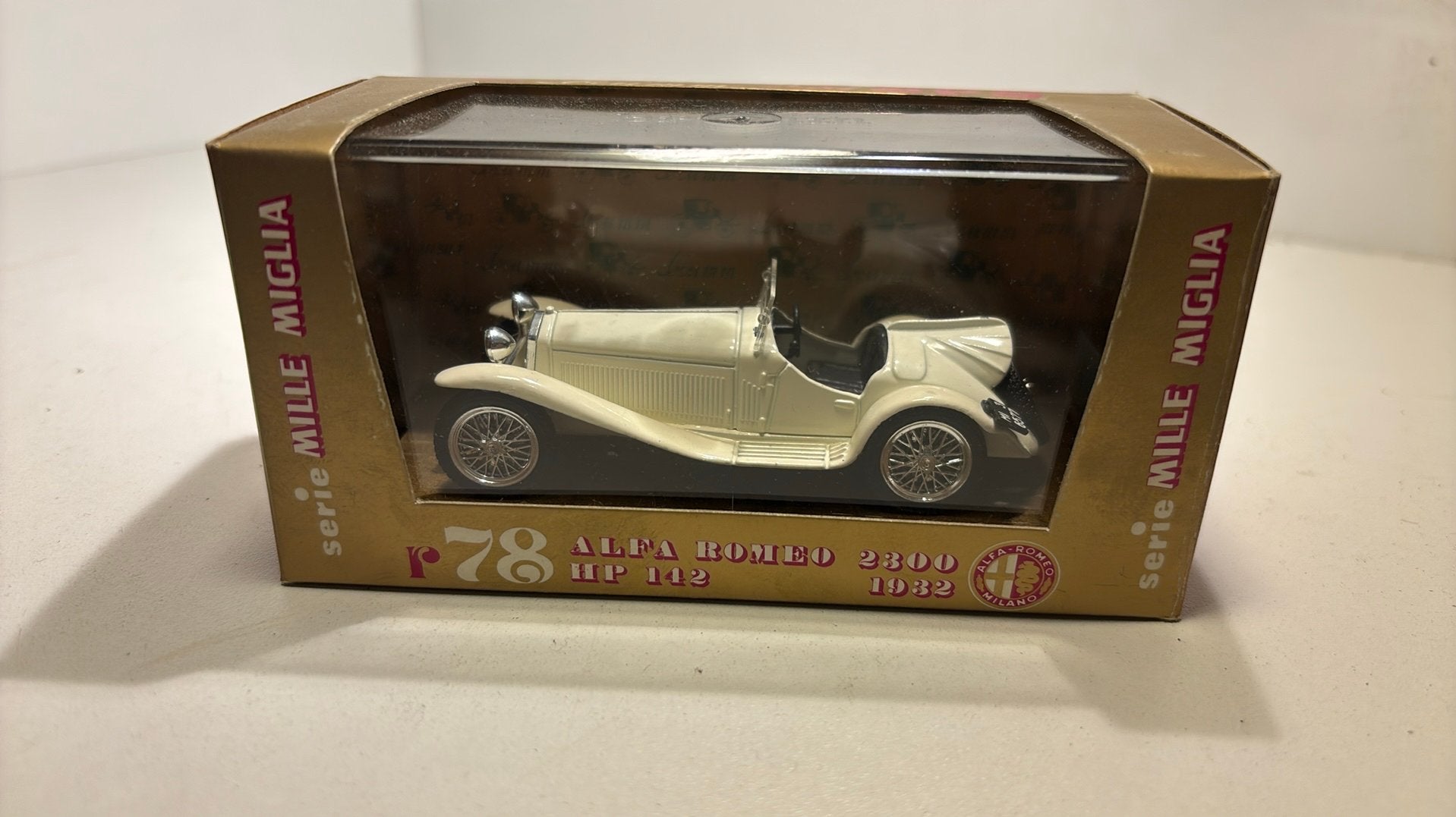 Alfa romeo 2300 1932 brumm 1.43, Overige merken, Auto, Ophalen of Verzenden, A