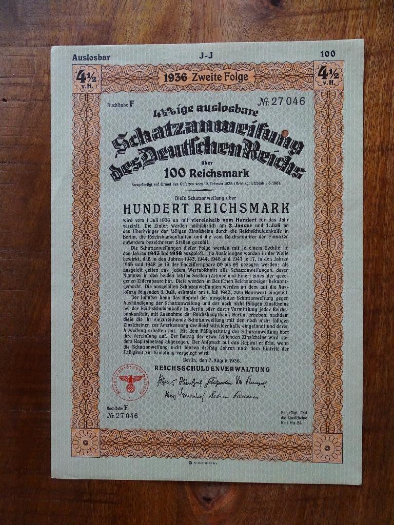 Oude Duitse obligaties, Ophalen of Verzenden, Duitsland, Foto of Poster