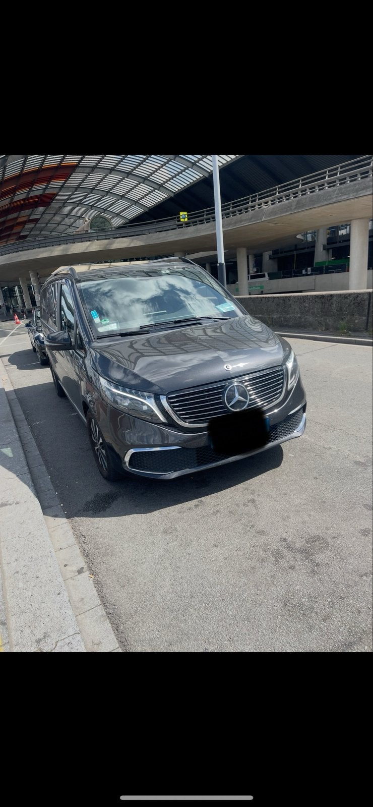 Mercedes-Benz EQV 300 L3 204pk 2021 Grijs, Auto's, 95 pk, 90 kWh, Elektrisch, Particulier