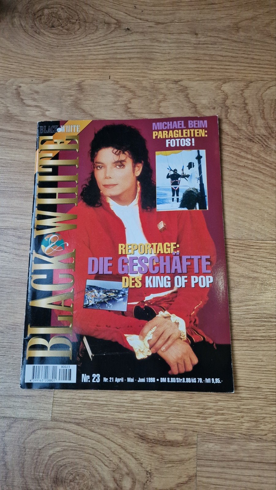 Michael Jackson Collector Magazine + Posters & zeldzame  Fot, Verzenden, Boek, Tijdschrift of Artikel
