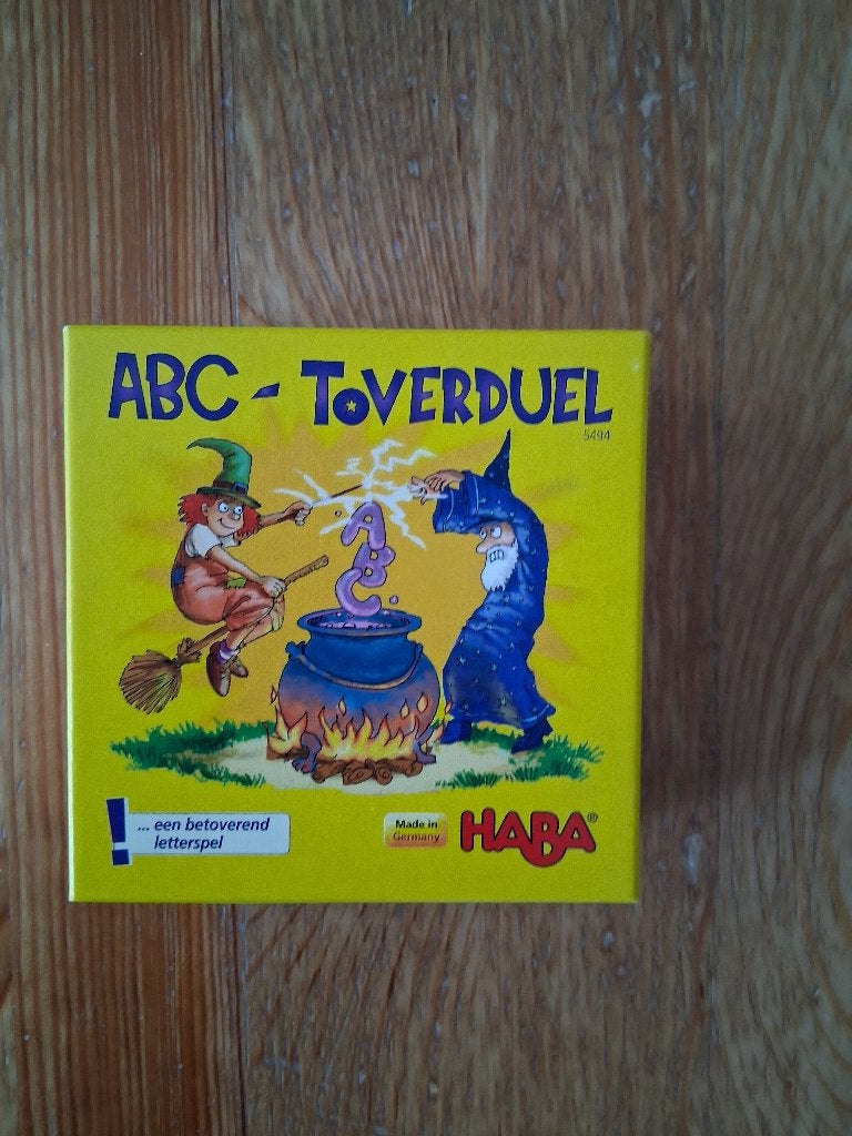 HABA - ABC toverduel, Ophalen of Verzenden, Gebruikt, Taal en Lezen