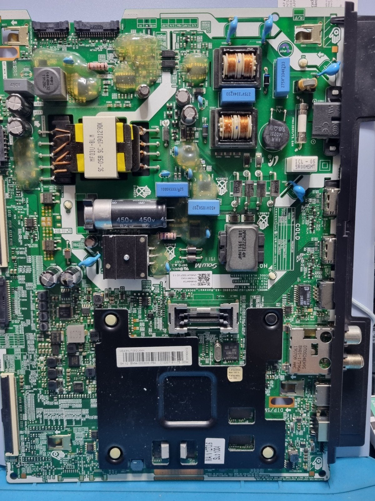 Samsung UE43NU7092UXXH TV Hoofdprintplaat, Ophalen of Verzenden, Gebruikt, Samsung