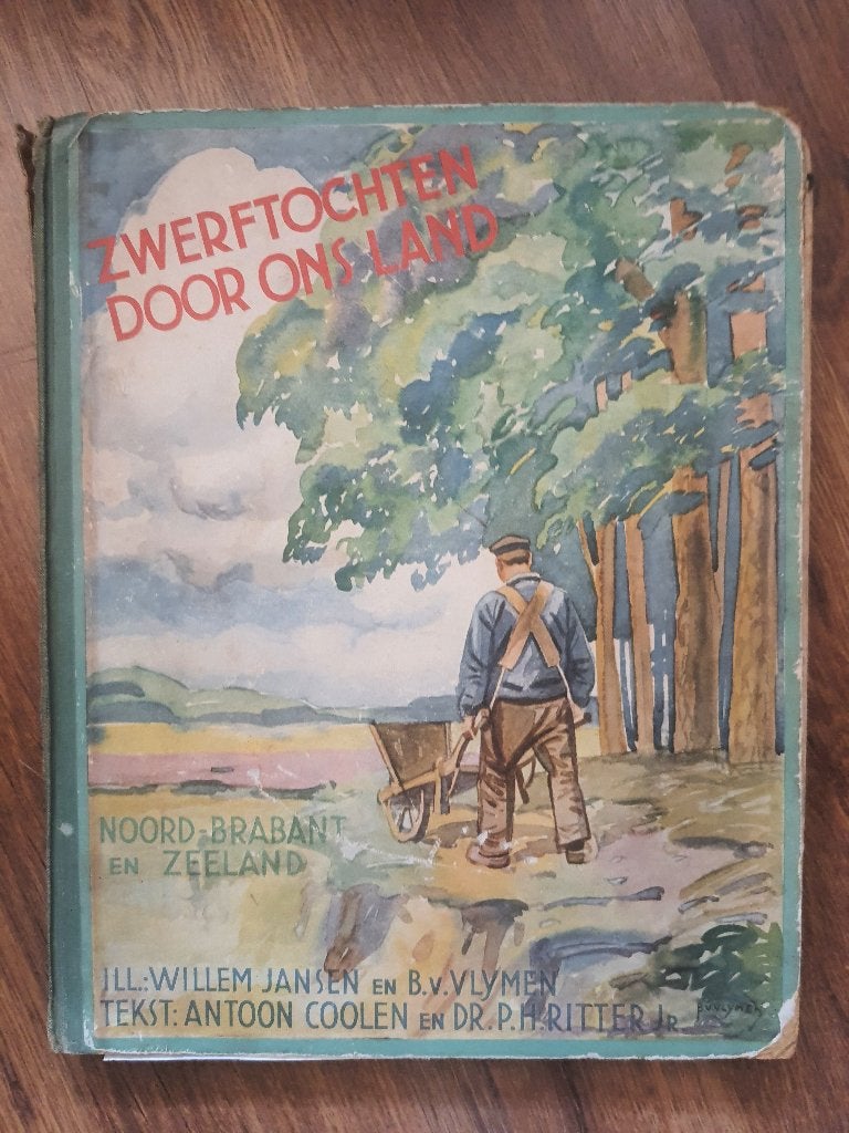 Plaatjesalbum uit 1938 – Zwerftochten door ons land, Ophalen of Verzenden, Antoon Coolen