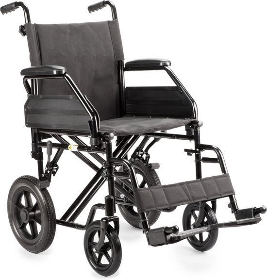 Rolstoel Lichtgewicht transportrolstoel MultiMotion M9-50cm, Diversen, Ophalen, Inklapbaar, Gebruikt, Duwrolstoel