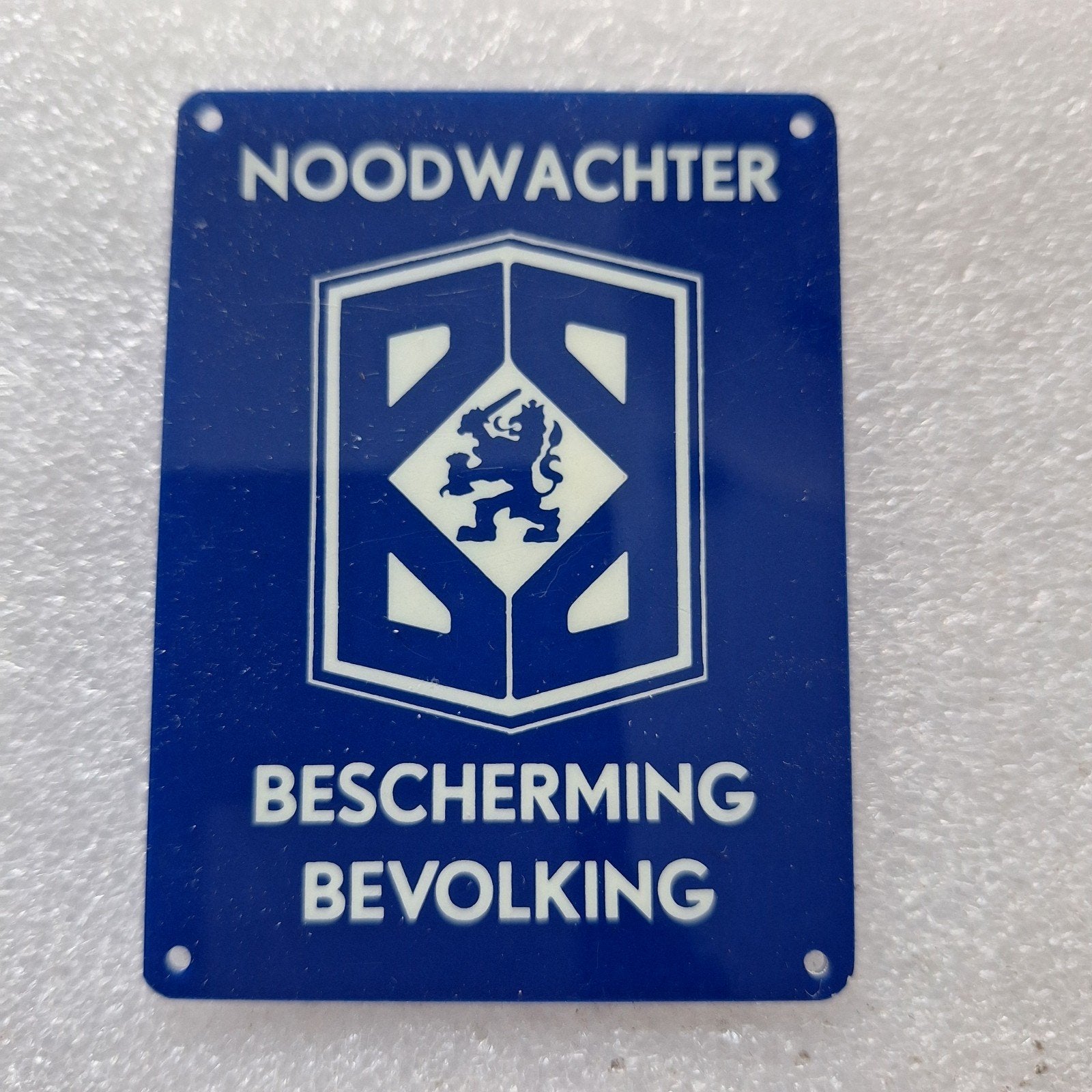 Bescherming bevolking, Ophalen of Verzenden, Landmacht, Nederland