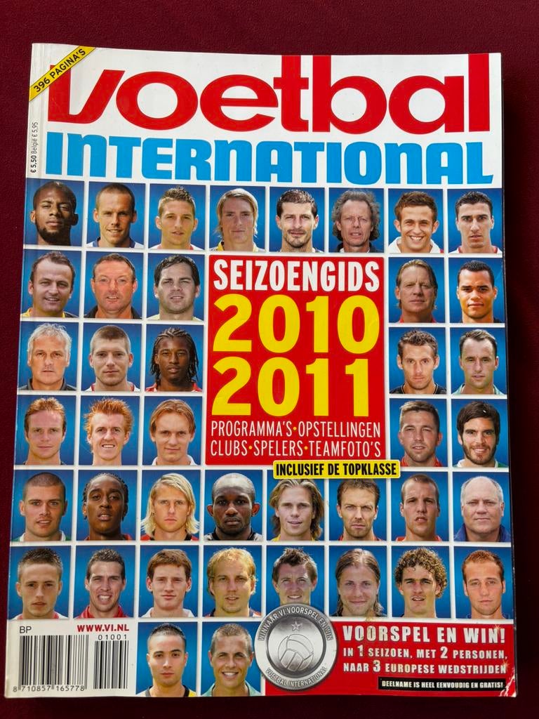 Seizoengids 2010-2011 Voetbal International Vi, Verzamelen, Ophalen of Verzenden, Zo goed als nieuw, Overige binnenlandse clubs