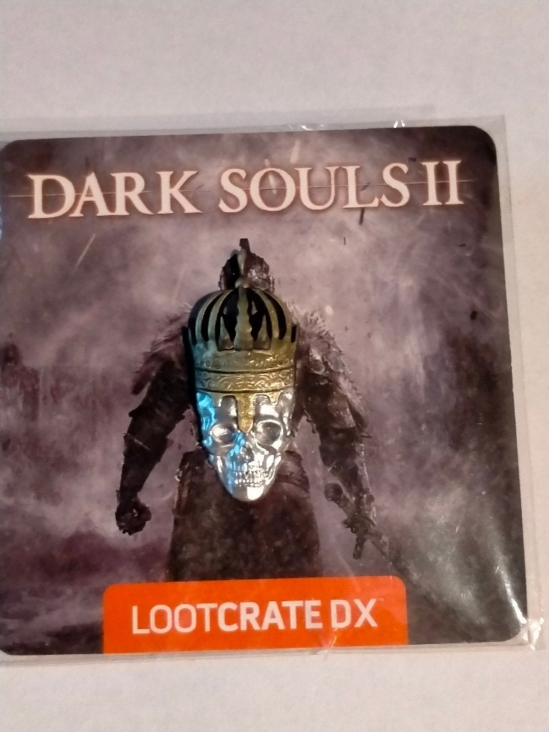 Lootcrate DX Dark Souls 2 game logo pin Loot Crate, Ophalen of Verzenden, Zo goed als nieuw
