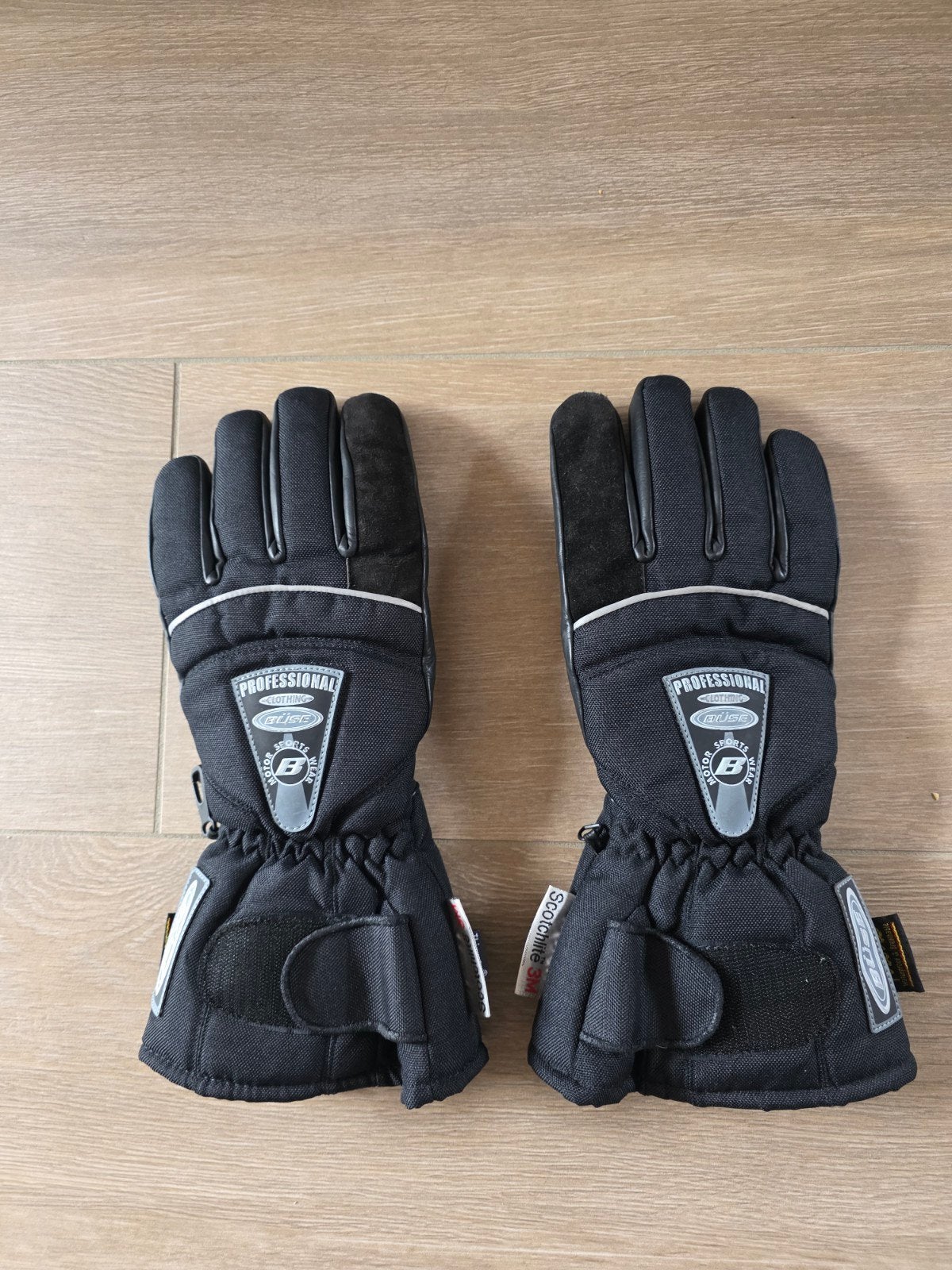Motorhandschoenen in zeer goede staat, Ophalen, Tweedehands, Heren, Handschoenen