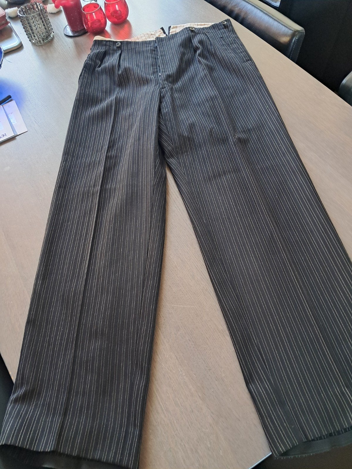 Antieke Handgemaakte Broek/Pantalon Boerenbruiloft/Carnaval, Ophalen of Verzenden