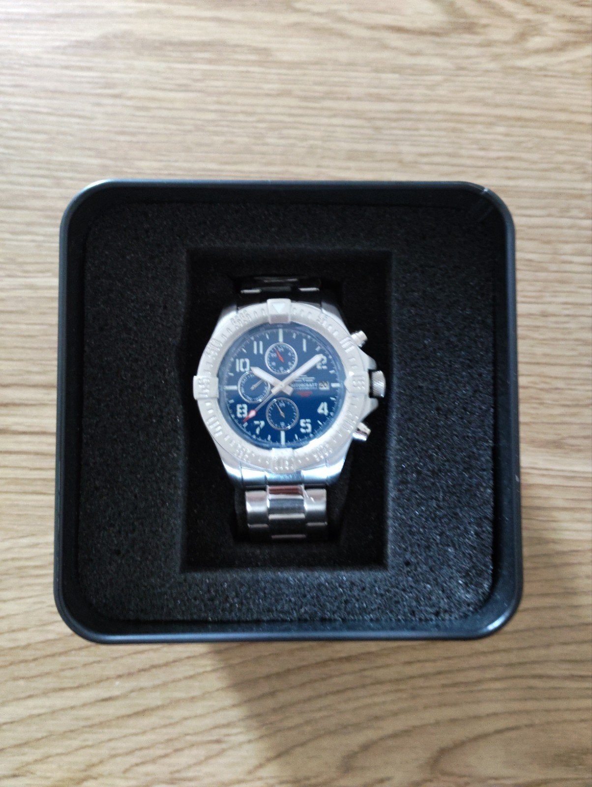 Rotorcraft Centurion RC1105 herenhorloge.NIEUW, Sieraden, Tassen en Uiterlijk, Overige merken, Staal, Staal, Polshorloge