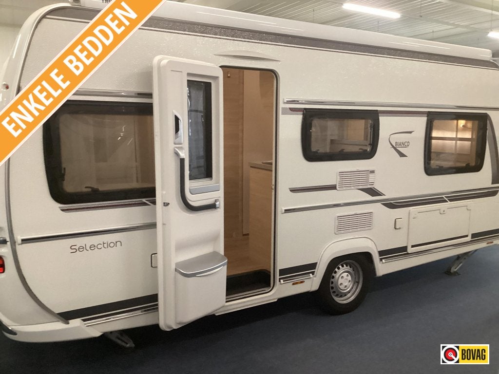 Fendt Bianco Selection 465 TG, Caravans en Kamperen, Caravans, Standaardzit, Bedrijf, Schokbreker, Tot en met 3