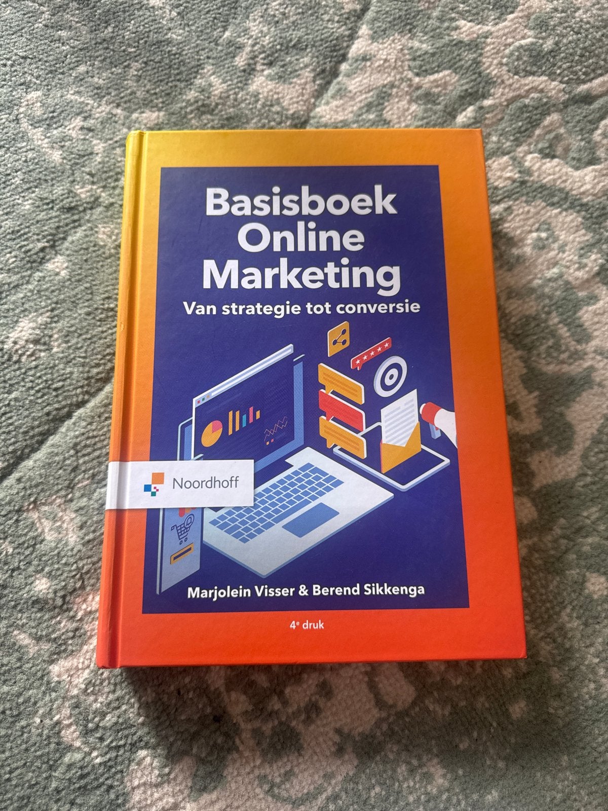 Basisboek Online Marketing - 4e druk, Ophalen of Verzenden, Gamma, Zo goed als nieuw, MBO