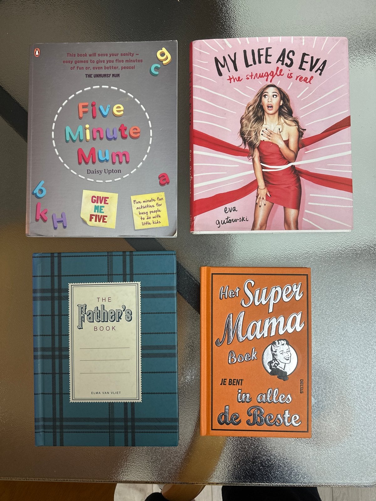 Boekenpakket: 4 inspirerende boeken voor ouders en fans, Ophalen of Verzenden, Gelezen, Europa overig