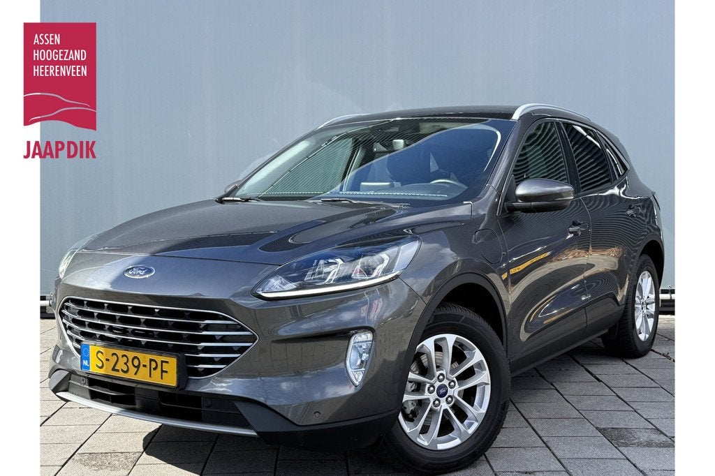 Ford Kuga BWJ 2023 | 2.5 PHEV 225PK Titanium | PANO DAK | CA, Auto's, Gebruikt, 4 cilinders, Bedrijf, Hybride Elektrisch/Benzine