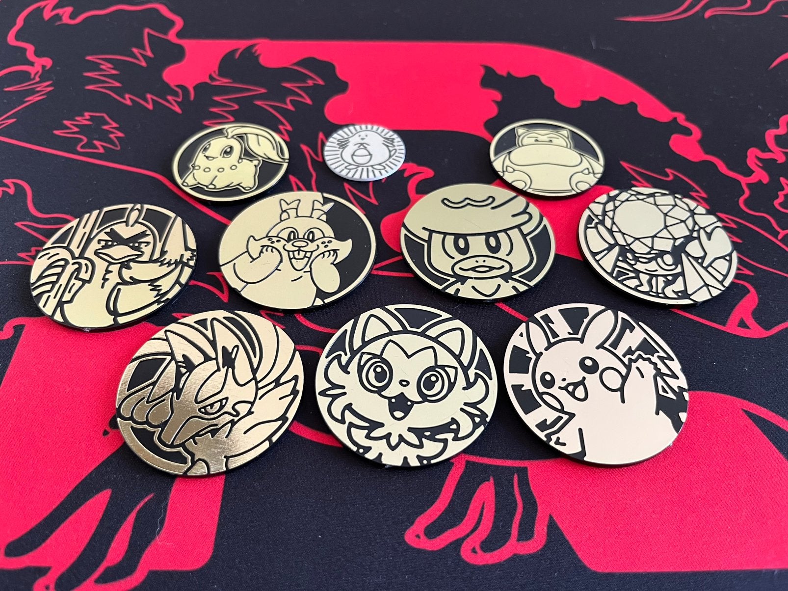 Pokemon coins [10 stuks], Ophalen, Zo goed als nieuw