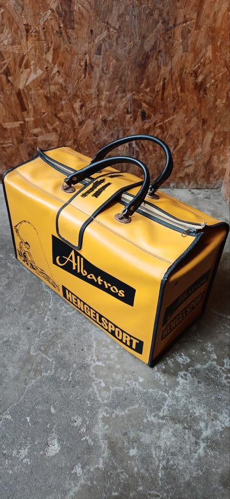 Vintage Albatros Hengelsport Vistas / Koffer, Ophalen of Verzenden, Gebruikt, Koffer of Tas
