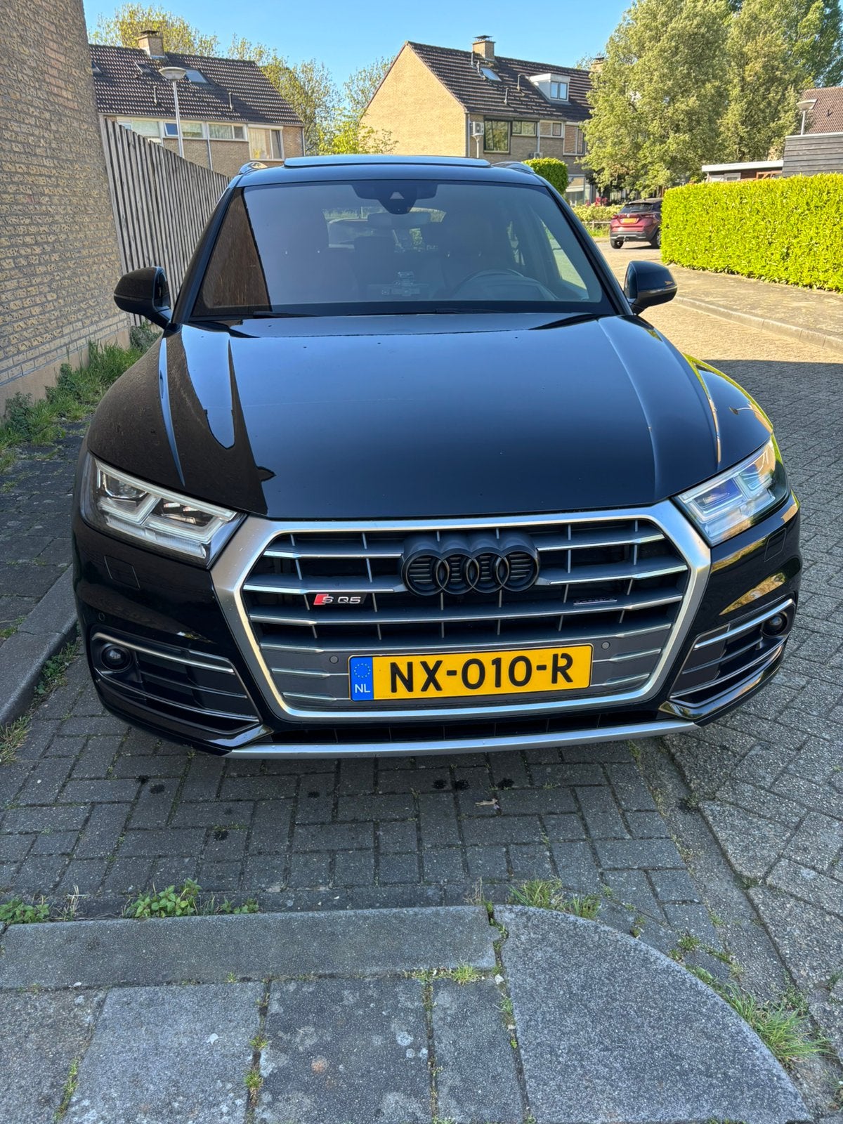 Audi Q5 2.0 Tfsi Quattro 252pk B/O sound S Tronic 2017 Zwart, Auto's, Audi, 4 cilinders, Zwart, 14 km/l, Bedrijf