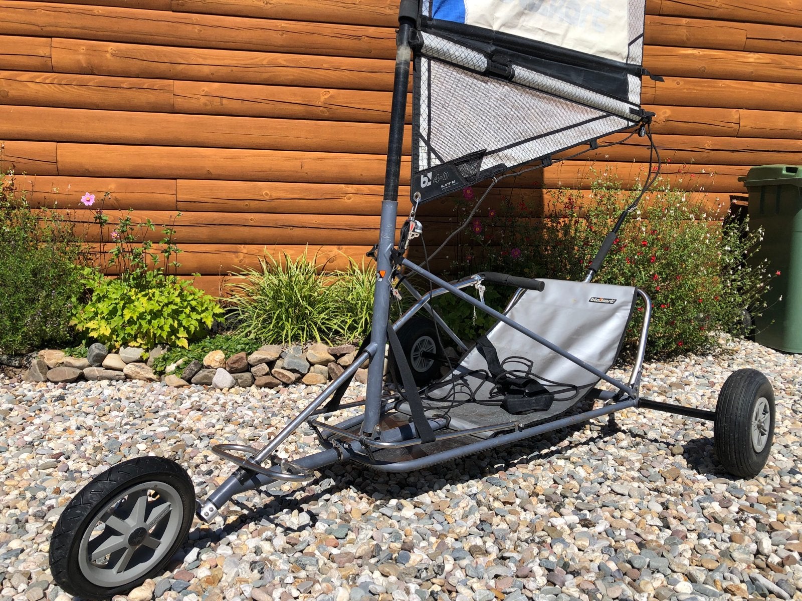 blokart Windsurf Landzeiler / Strandzeiler, Watersport en Boten, Ophalen, Gebruikt, Minder dan 15 m²