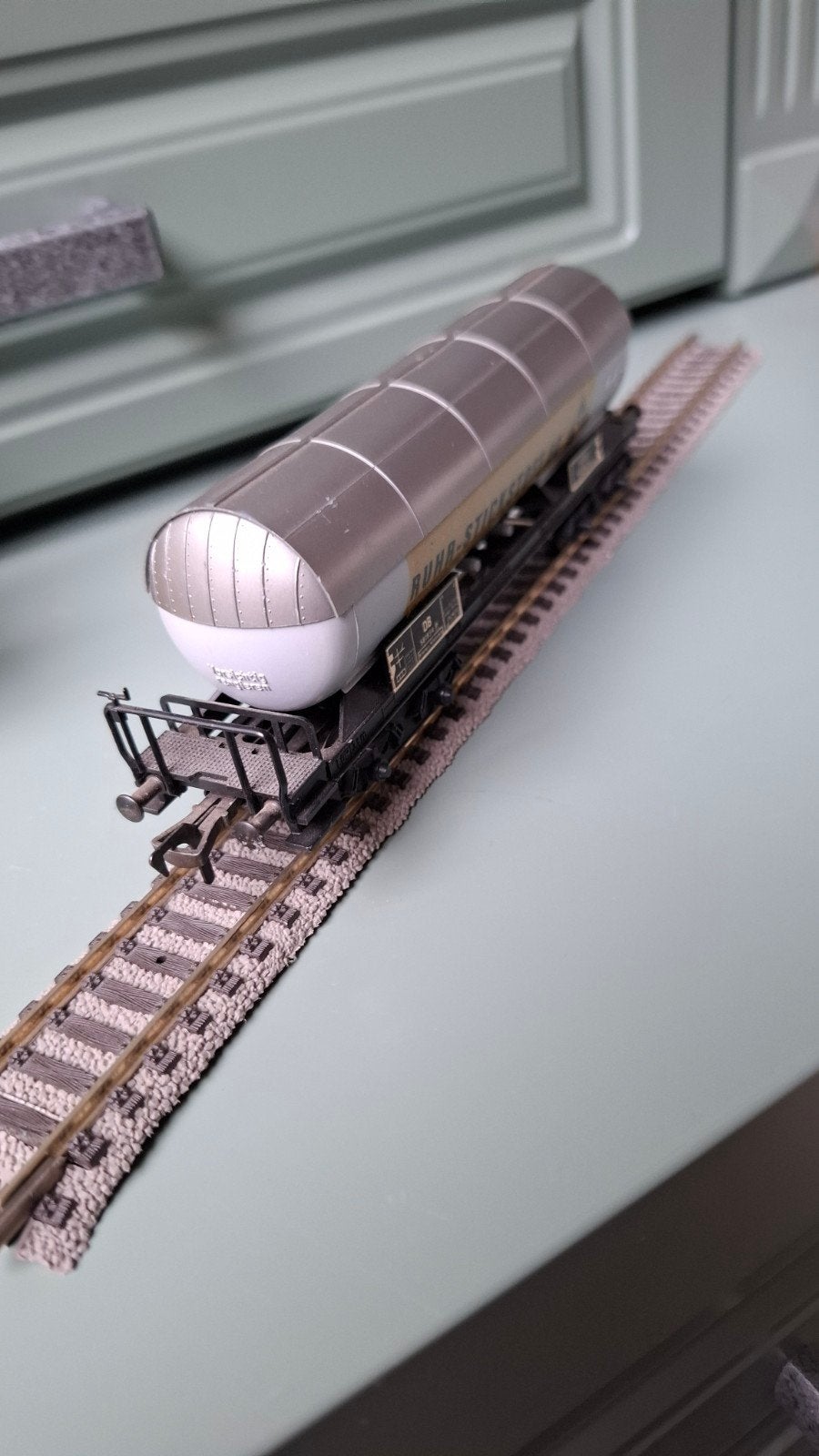 FLEISCHMANN TANKWAGON HO, Hobby en Vrije tijd, Modeltreinen | H0, Gebruikt, Gelijkstroom, Fleischmann, Wagon