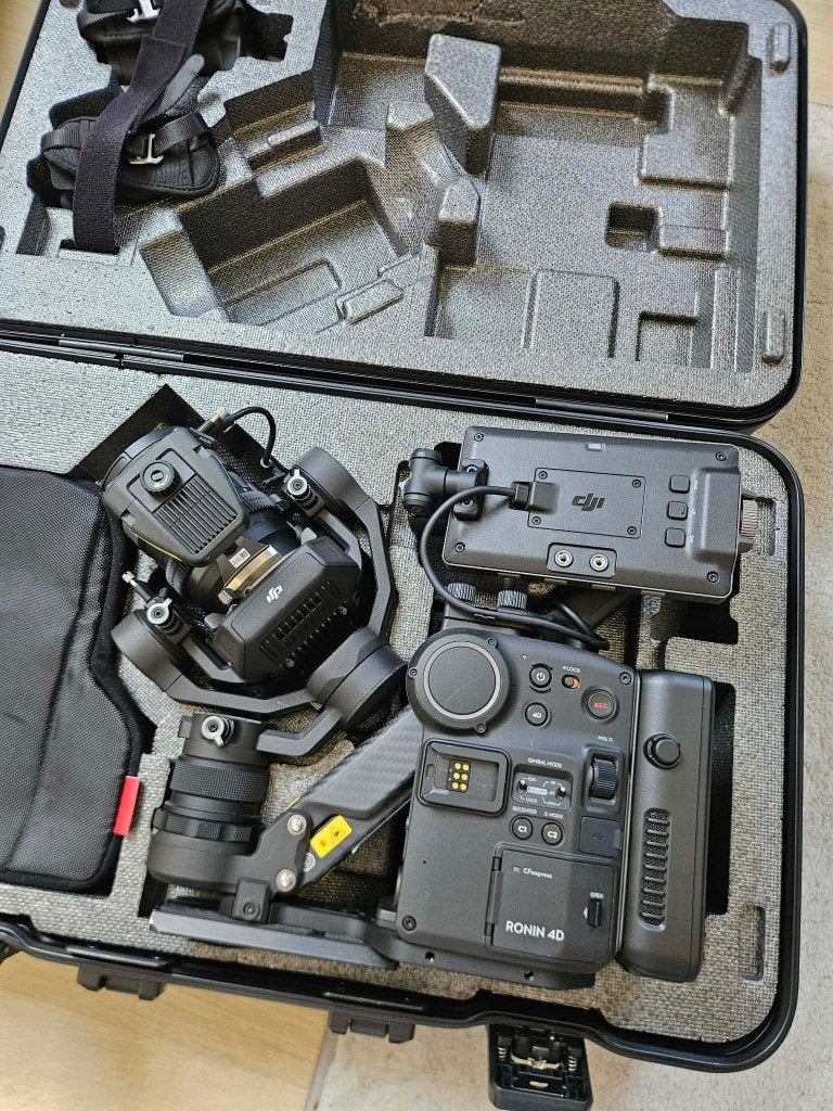 Dji Ronin 4D 6K + accessoires, Overige merken, Overige soorten, Zo goed als nieuw, Ophalen of Verzenden