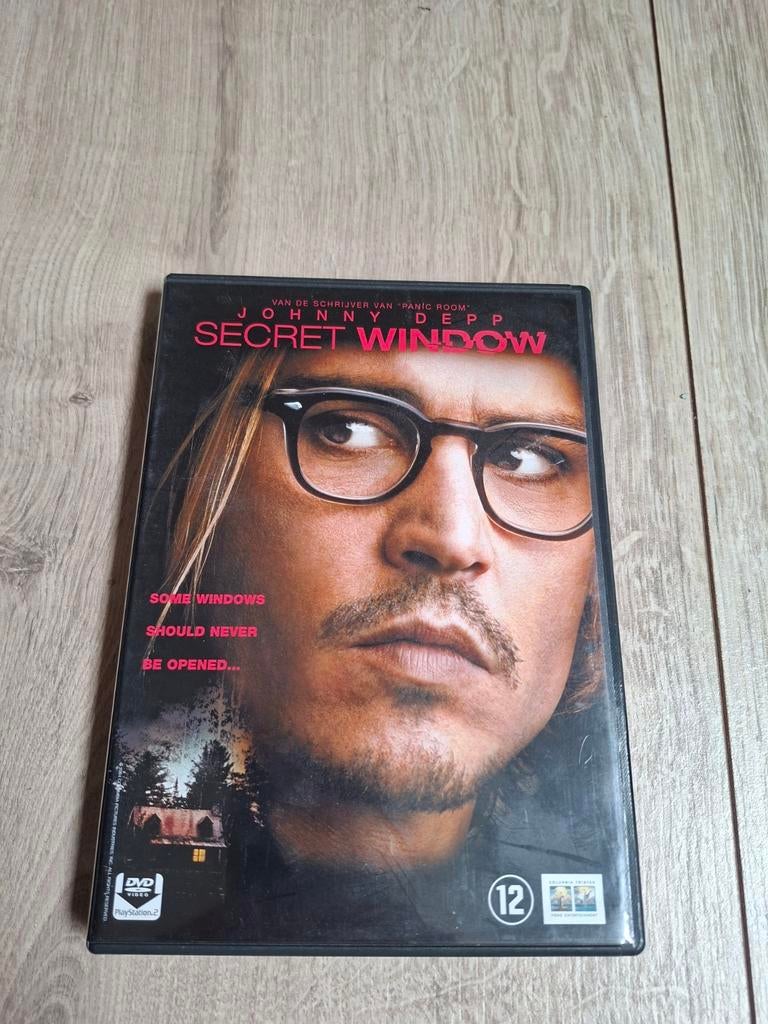 Secret Window DVD met Johnny Depp, Cd's en Dvd's, Dvd's | Thrillers en Misdaad, Ophalen of Verzenden