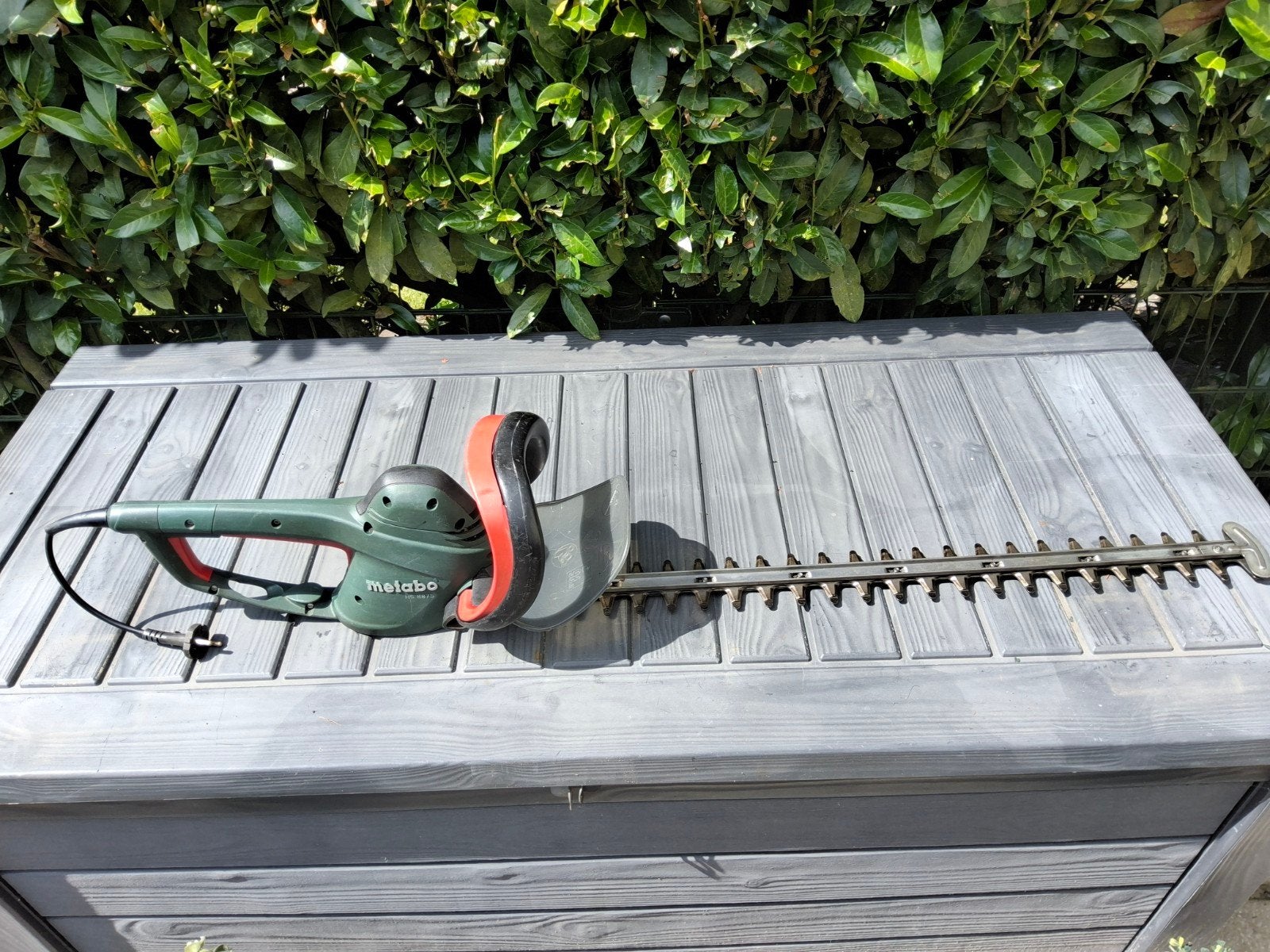 Metabo HS 8875 Heggenschaar - Elektrisch, Gebruikt, Ophalen of Verzenden