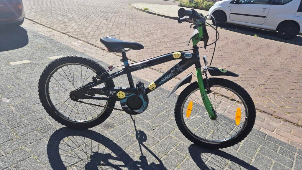 Jongens fiets, Ophalen of Verzenden, Gebruikt, Terugtraprem, Handrem