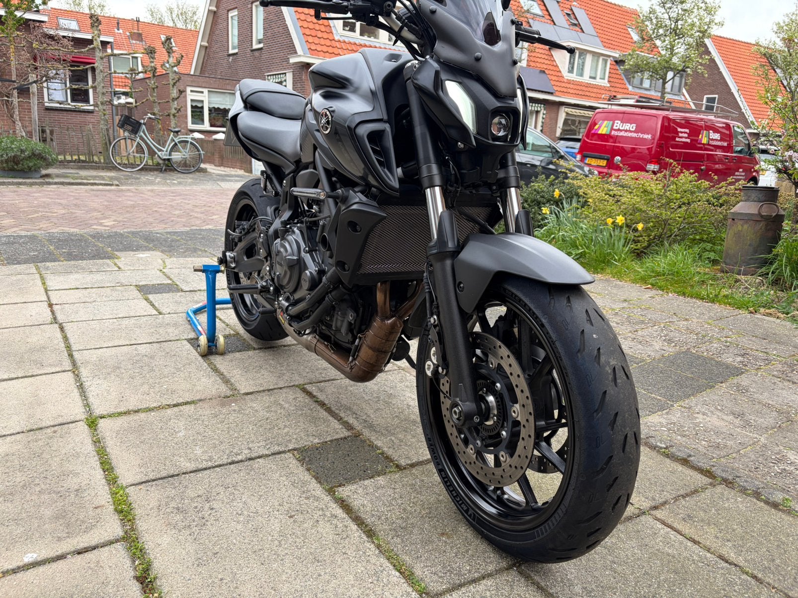 Yamaha MT-07 35kW, Motoren, Motoren | Yamaha, Particulier, Naked bike, 12 t/m 35 kW, 2 cilinders, Minimaal motorrijbewijs A2, Gebruikt