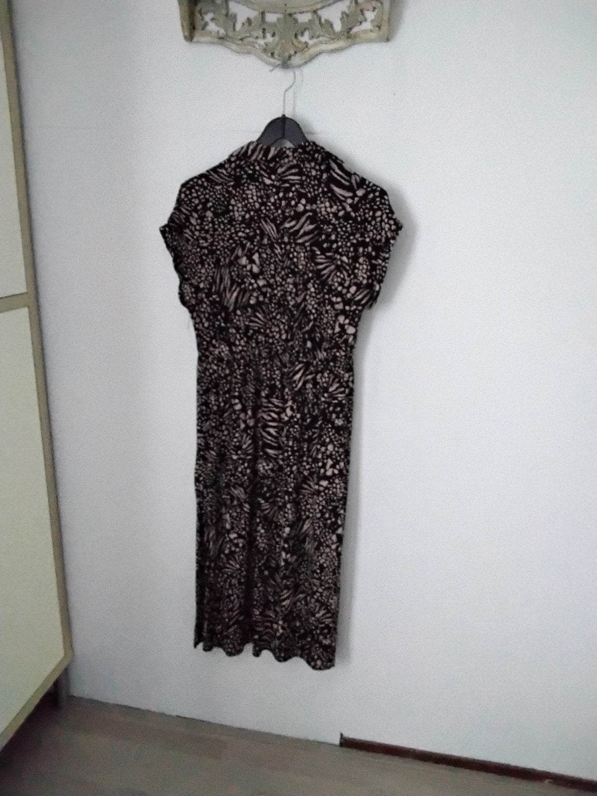 Doorknoopjurk met print van Costes Basic Maat S, Costes Basic, Meerkleurig, Ophalen of Verzenden, Maat 36 (S)