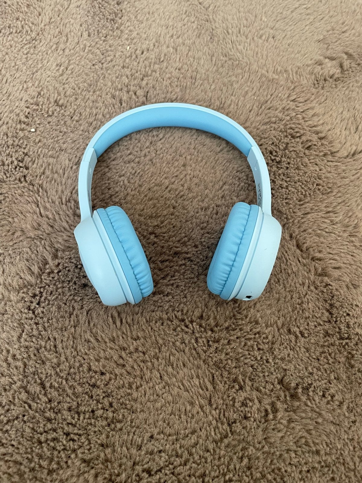 Lichtblauwe draadloze koptelefoon - Zo goed als nieuw, Overige merken, Ophalen of Verzenden, Zo goed als nieuw, Over-ear