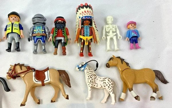 Playmobil partij figuren paarden wilde dieren set Klicky, Coolsingel 104, 3011 AG Rotterdam, Netherlands, Verzenden, Zo goed als nieuw