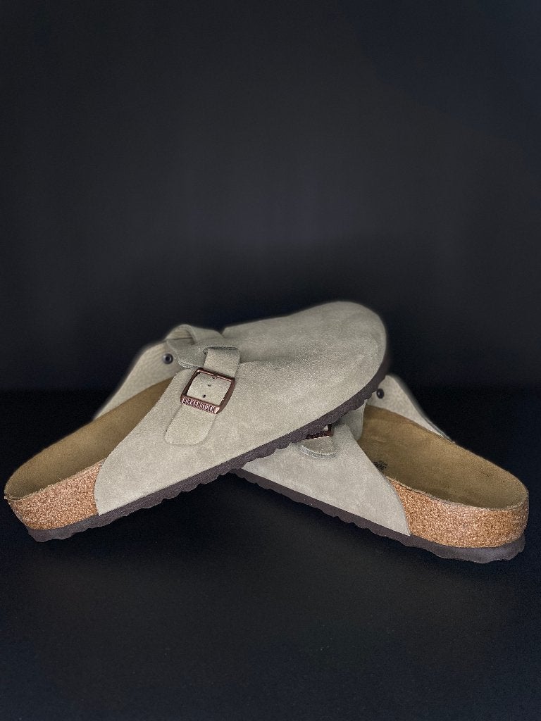 BIRKENSTOCK BOSTON BS TAUPE - maat 46, Kleding | Heren, Schoenen, Sandalen, Overige kleuren, Nieuw, Ophalen of Verzenden