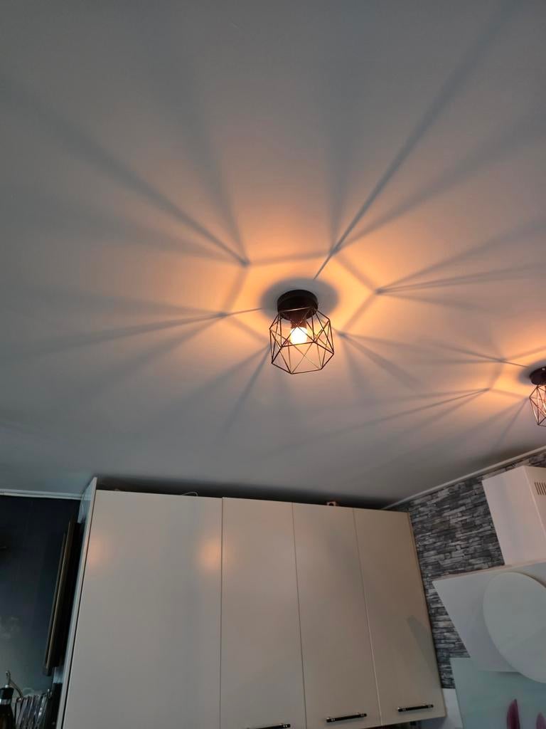 4 plafond lampen en 2 wandlampen, Ophalen of Verzenden, Zo goed als nieuw