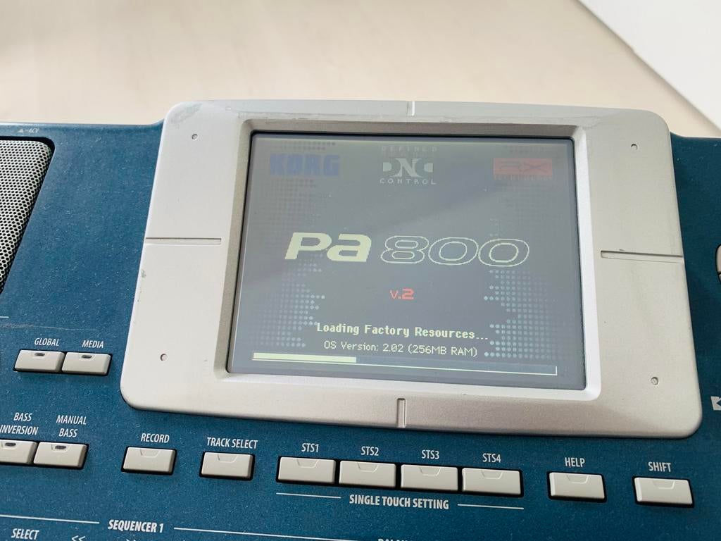 Korg PA-800   256 MB keyboard in topstaat!, Muziek en Instrumenten, Keyboards, Ophalen of Verzenden, Zo goed als nieuw, 61 toetsen