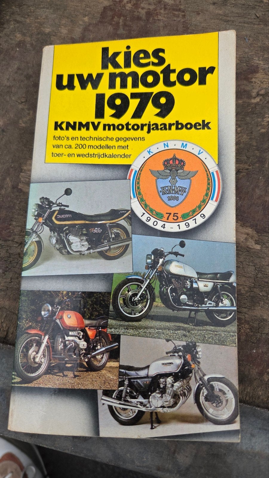 KNMV Motorjaarboek 1979 - Kies uw Motor, Motoren, Handleidingen en Instructieboekjes, Ophalen of Verzenden