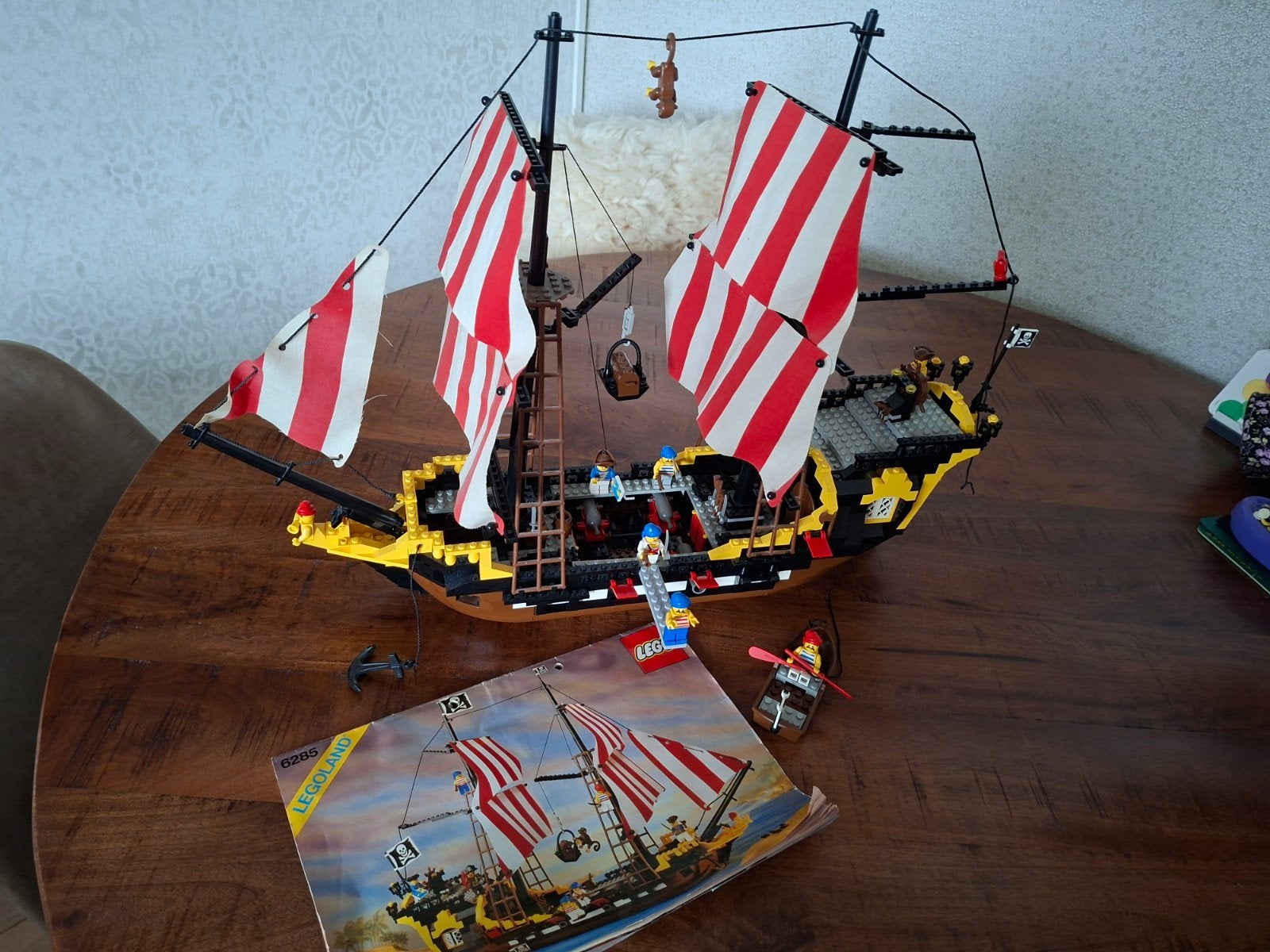LEGO 6285 Black Seas Barracuda Piratenschip, Ophalen of Verzenden, Gebruikt, Overige merken