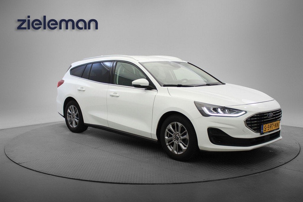 Ford FOCUS 1.0 EcoBoost Hybrid Titanium Style - Carplay, Cru, Auto's, Ford, 125 pk, Gebruikt, Met garantie (alle), Wit