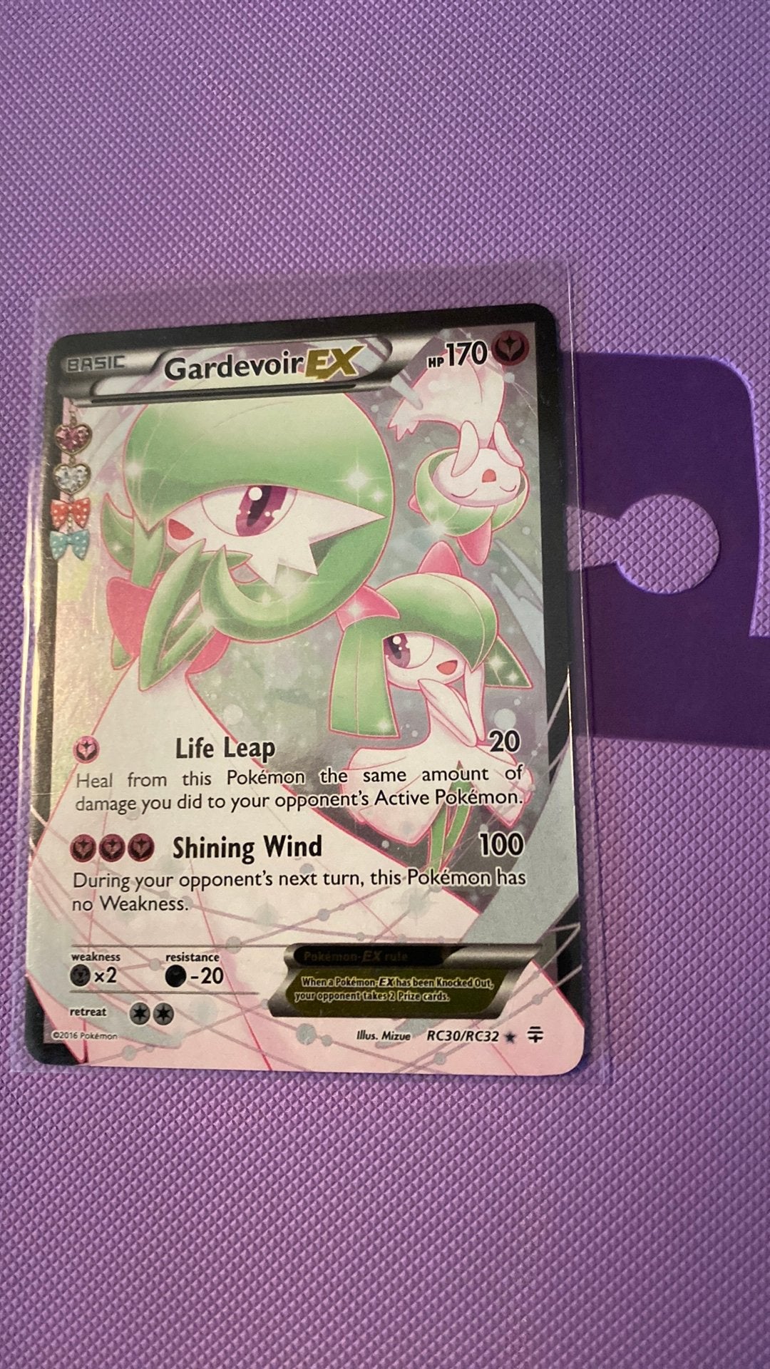 Gardevoir secret rare rc30 generations, Ophalen of Verzenden, Zo goed als nieuw
