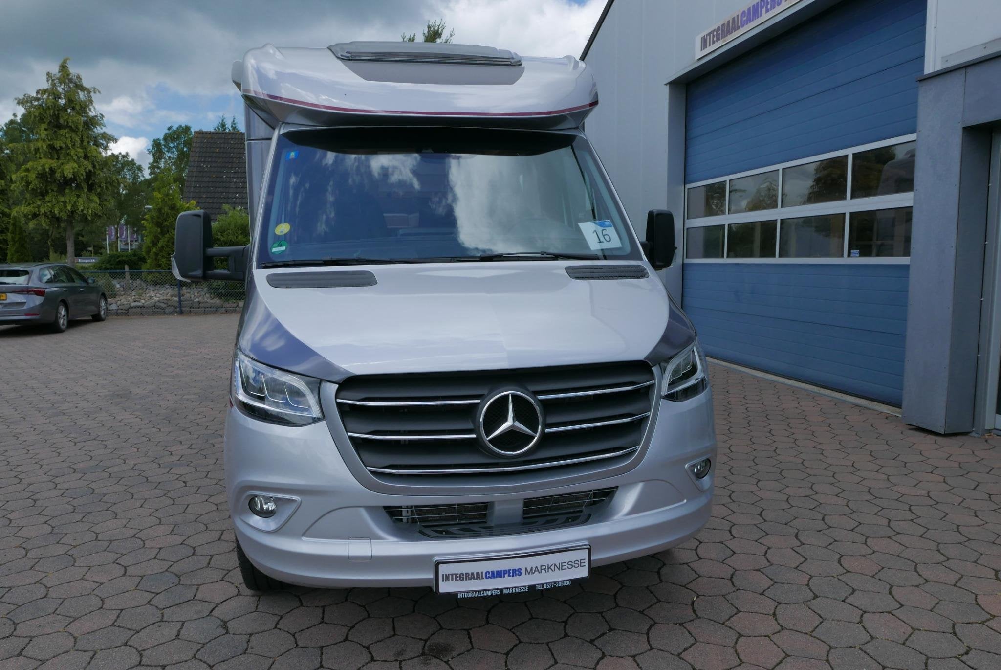 Hymer BMC-T 600 Mercedes | Luchtvering | Lithium | Zonnepane, Caravans en Kamperen, Automaat, Tot en met 2, 7 tot 8 meter, Bedrijf
