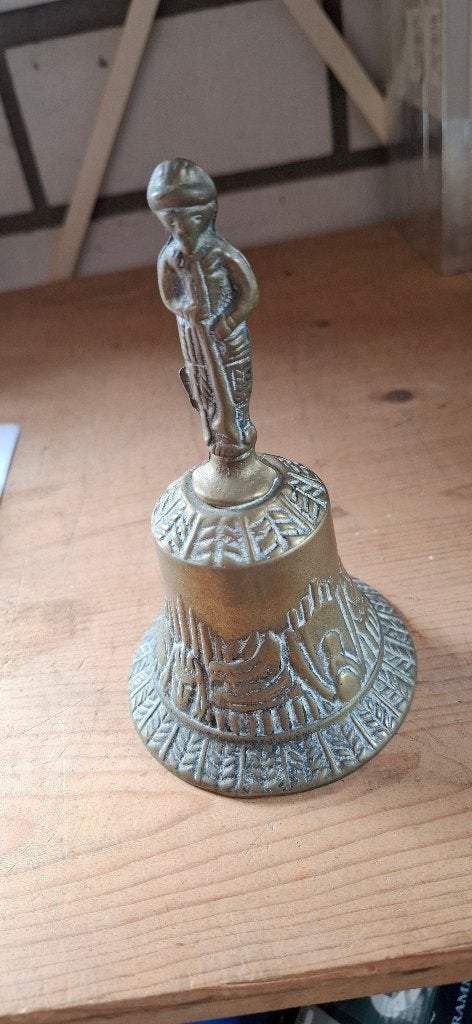 Tafelbel, Antiek en Kunst, Antiek | Koper en Brons, Ophalen, Koper