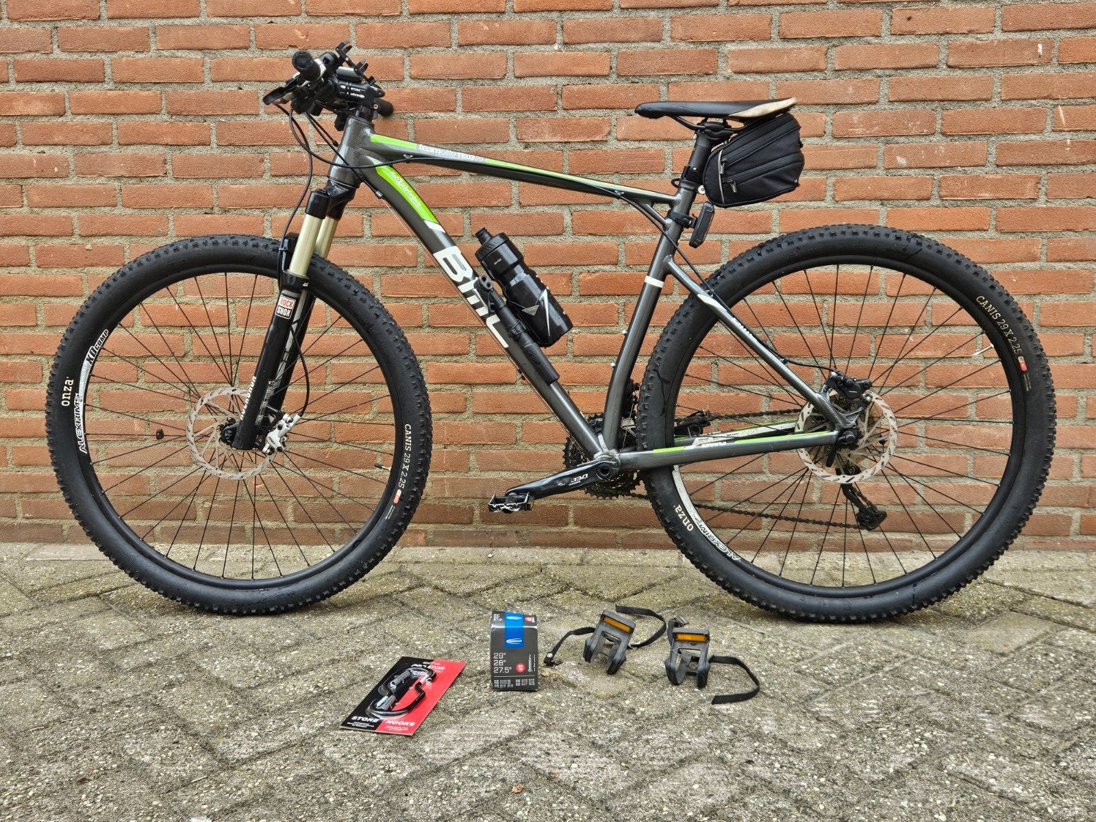 BMC mountainbike teamelite TE03 29 maat L, Fietsen en Brommers, Fietsen | Mountainbikes en ATB, Hardtail, Zo goed als nieuw, Schijfrem