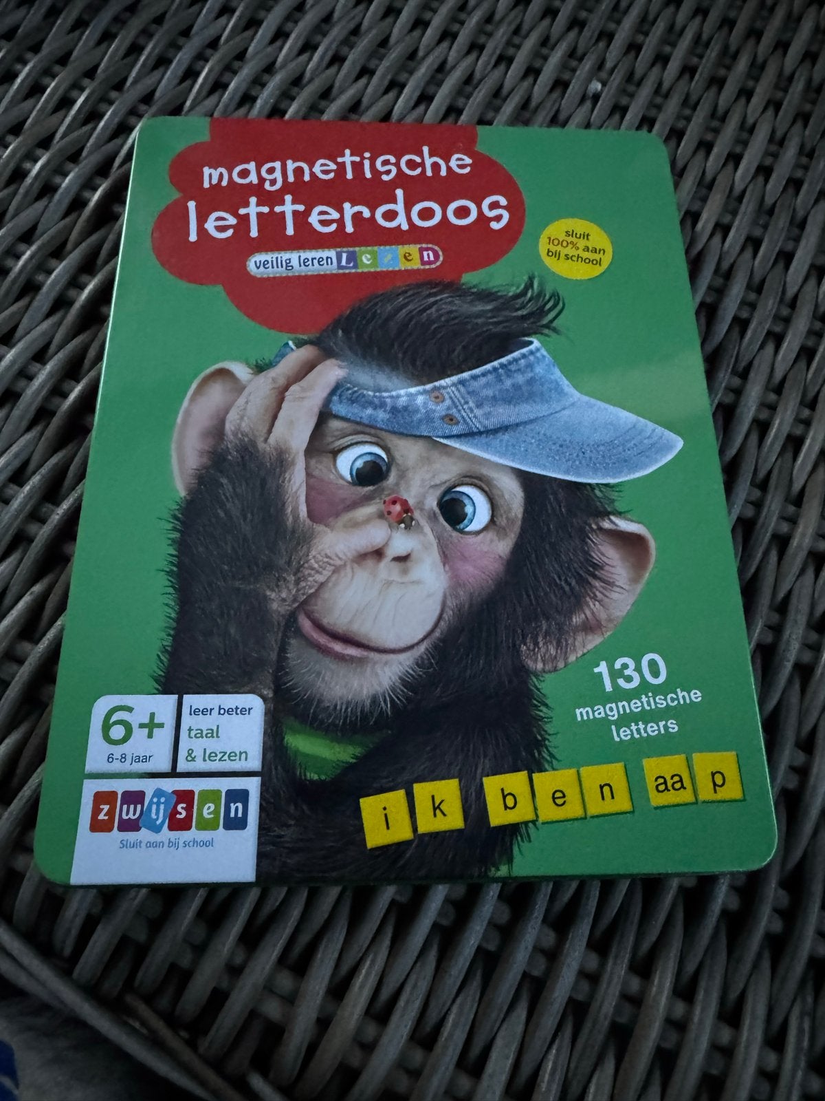 Magnetische Letterdoos - Veilig Leren Lezen (6-8 jaar), Ophalen of Verzenden, Gebruikt, Taal en Lezen