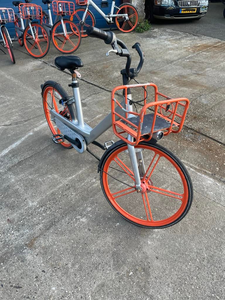 Robuuste (Partij) ex-huurfietsen (Mobike) - anti-lek, Fietsen en Brommers, Fietsen | Dames | Damesfietsen, Trommelrem, Ophalen
