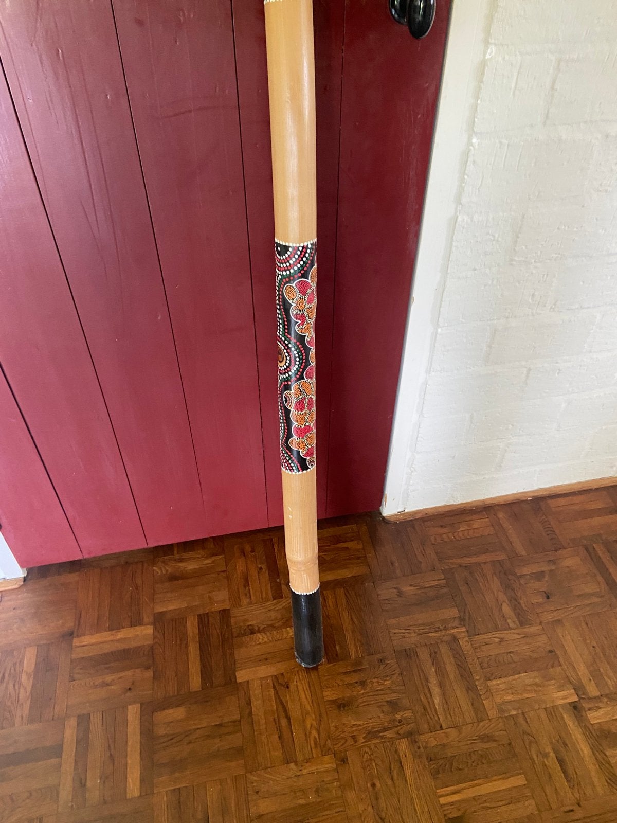 Didgeridoo, Muziek en Instrumenten, Blaasinstrumenten | Didgeridoos, Ophalen, Zo goed als nieuw
